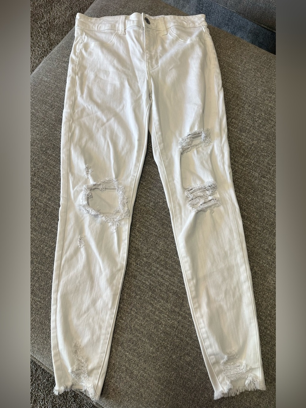 American Eagle Hi-Rise Jegging Women’s Size 8 White